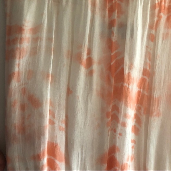 Guess strapless Silk high to low Tie dye dress - Picture 7 of 9
